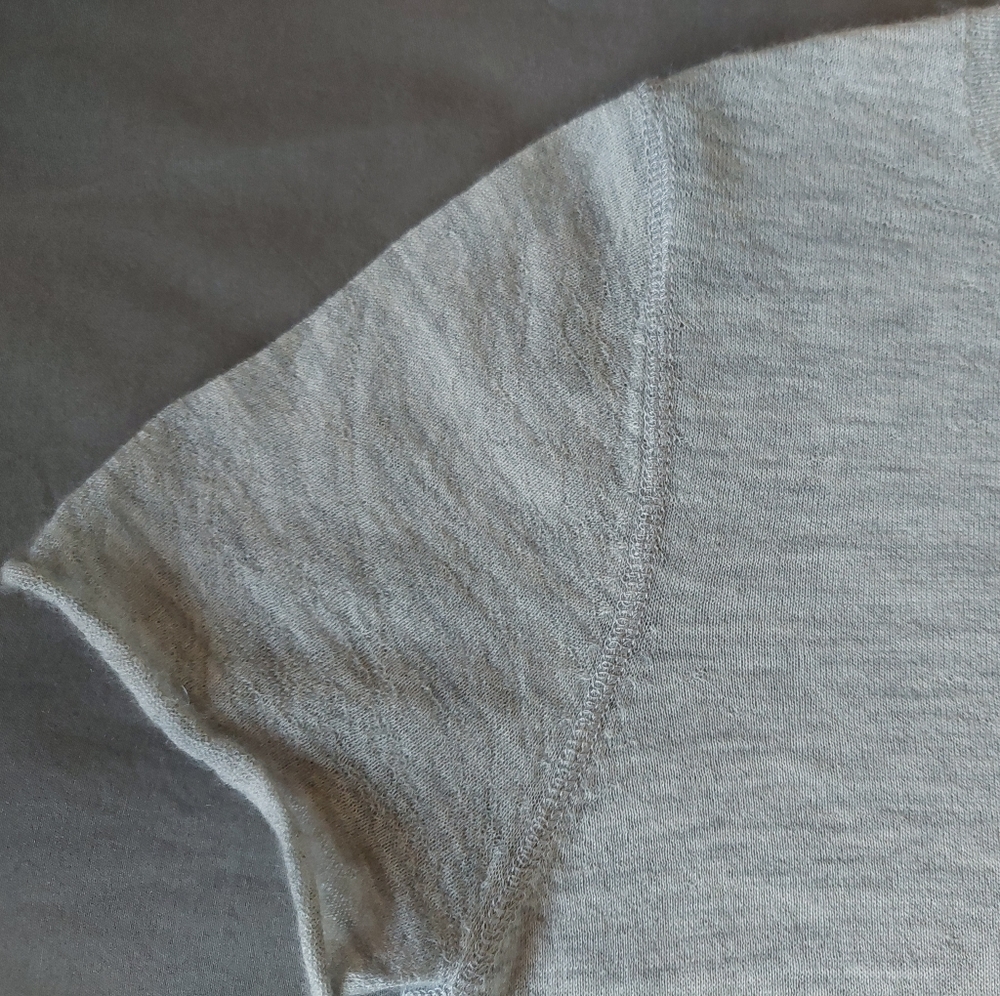 Cashmere 27 Miles Malibu gray blouse size XS - Picture 4 of 13